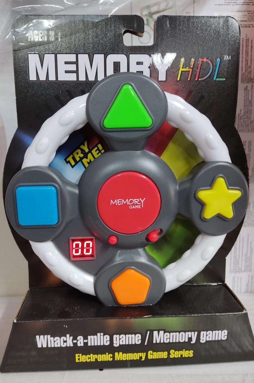 Логіка Меморі Memory Уособлива електронна іграшка ХІТ від компанії Artiv - Інтернет-магазин - фото 1