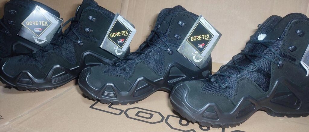Lowa Zephyr MID GTX TF Кроссовки ботинки черевики Акція чорний колір ! від компанії Artiv - Інтернет-магазин - фото 1
