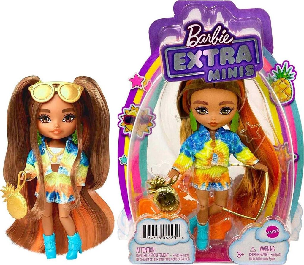 Лялька Барбі Екстра Мініс Тай Дай, Barbie Extra Minis #5 HHF81 від компанії Artiv - Інтернет-магазин - фото 1