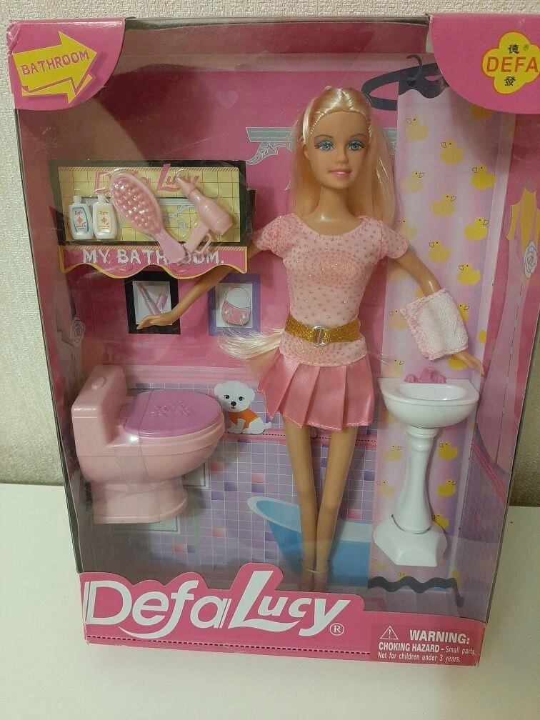Лялька Defa у ванній кімнаті арт 8200 від компанії Artiv - Інтернет-магазин - фото 1