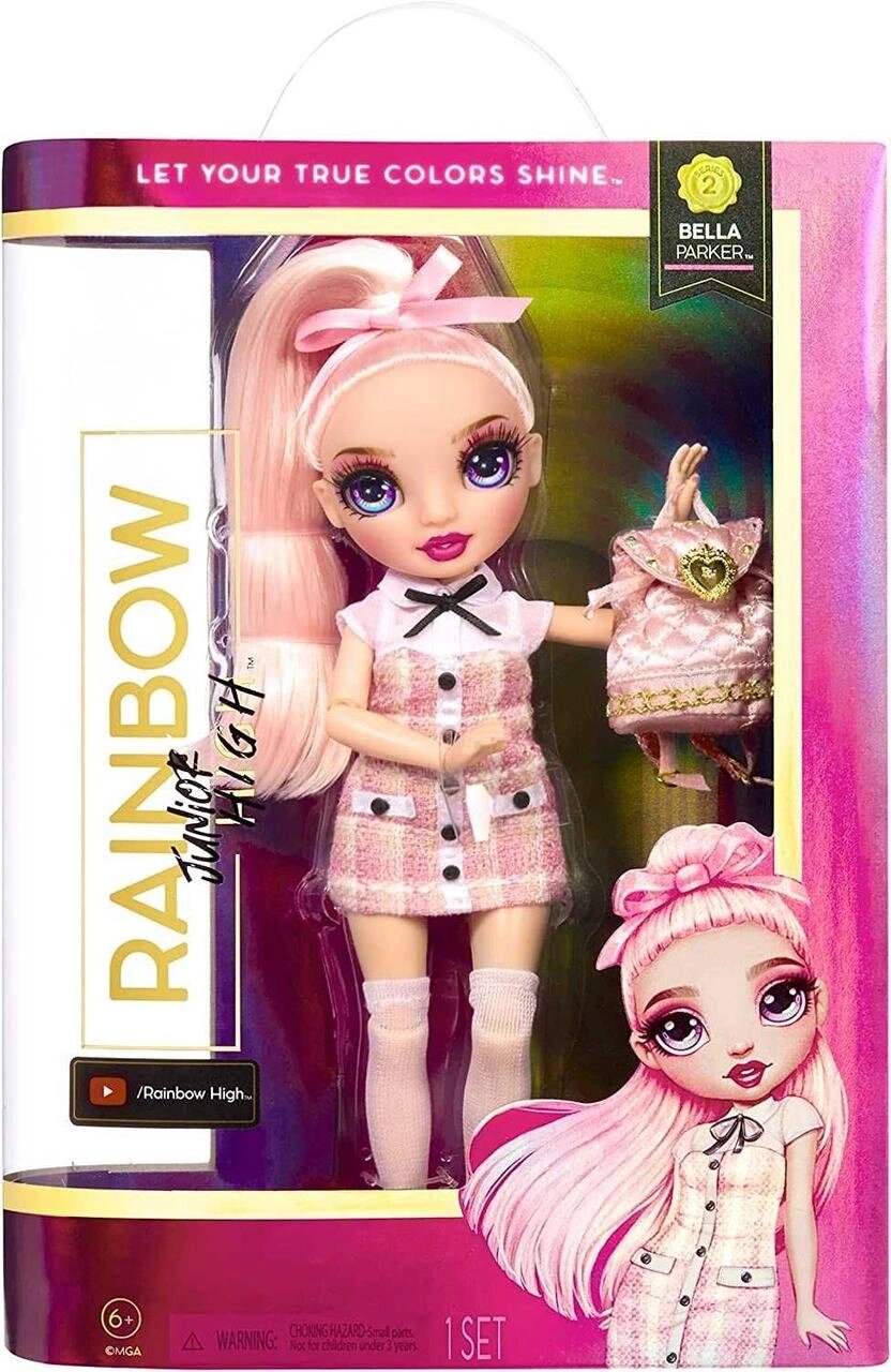 Лялька веселка Rainbow High Jr High Белла Паркер Bella Parker від компанії Artiv - Інтернет-магазин - фото 1