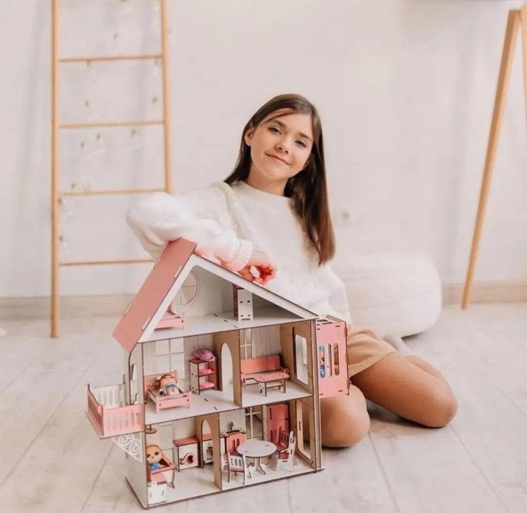 Ляльковий будиночок для дівчаток від компанії Artiv - Інтернет-магазин - фото 1