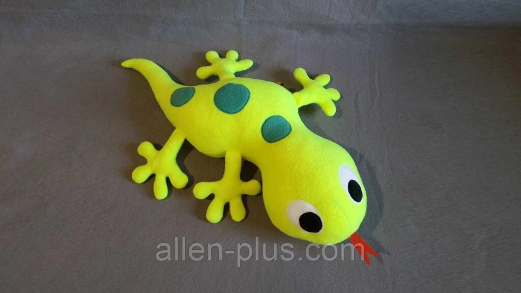 М'яка іграшка ручної роботи Саламандра від компанії Artiv - Інтернет-магазин - фото 1