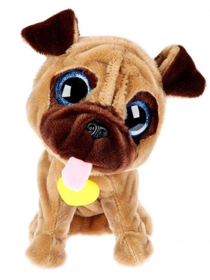 М'яка іграшка собачка мопс Розумний вихованець, від компанії Artiv - Інтернет-магазин - фото 1