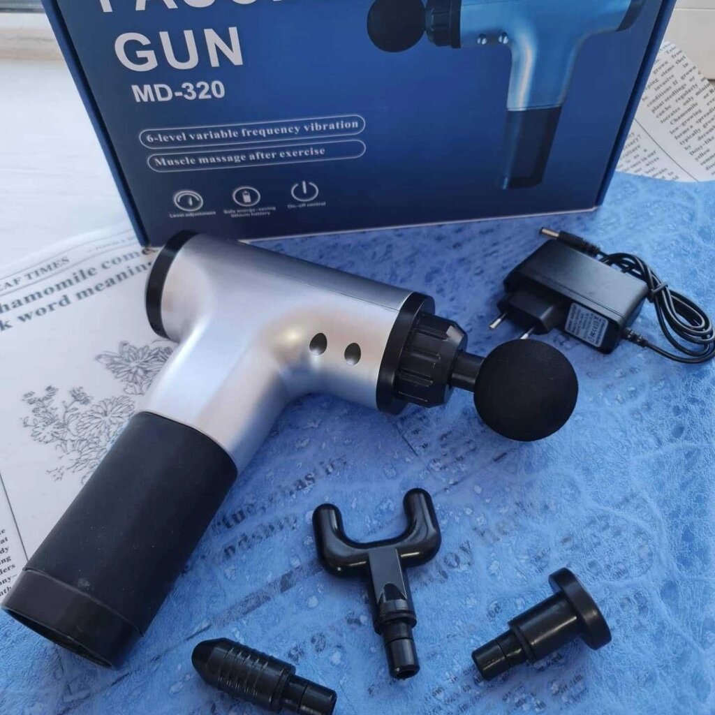 Масажер для тіла Fascial Gun акумуляторний м&#x27, від компанії Artiv - Інтернет-магазин - фото 1