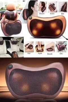Масажна подушка інфрачервоний масажер для тіла з роликами 12/220v від компанії Artiv - Інтернет-магазин - фото 1