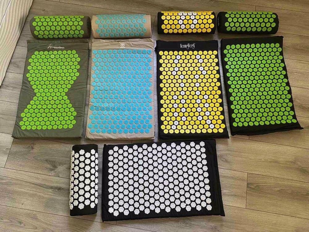 Масажний килимок із валиком, килимок Кузнєцова від компанії Artiv - Інтернет-магазин - фото 1