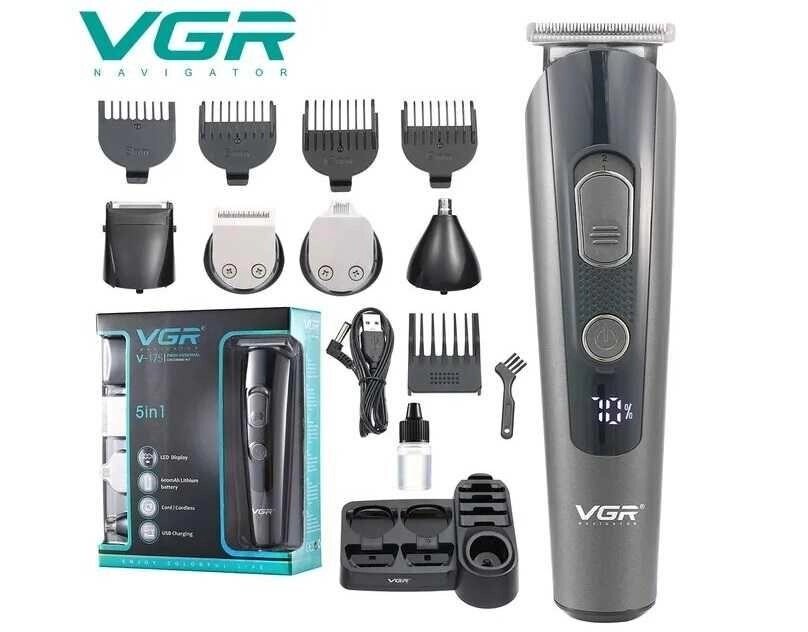 Машинка для стриження VGR 11в1/Тример для бороди/електробатва/тример від компанії Artiv - Інтернет-магазин - фото 1