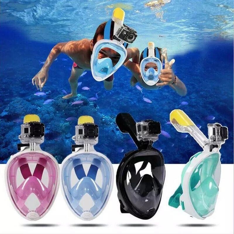 Маска для снорклінгу (підводного плавання) на все обличчя Subea Easybreat від компанії Artiv - Інтернет-магазин - фото 1