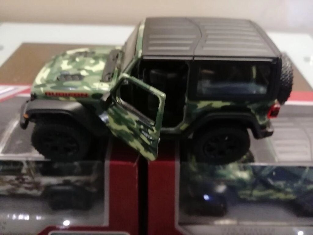 Металева модель військовий джип Jeep Wrangler, масштаб 1:34 від компанії Artiv - Інтернет-магазин - фото 1