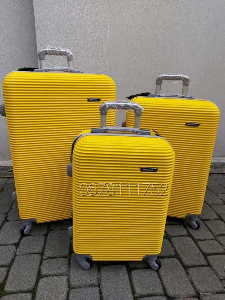 MILANO 004 Єгипет polycarbonate валізи валізи сумки на колесах від компанії Artiv - Інтернет-магазин - фото 1