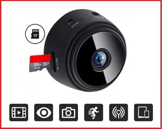 Міні Камера Ip Відеоспостереження Wi-Fi FullHD 1080 від компанії Artiv - Інтернет-магазин - фото 1