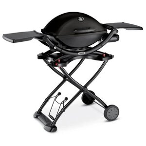 Мобільний газовий гриль Traveler Weber Q 1000 1200 барбекю BBQ мангал