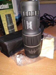 Монокуляр Bushnell 16х52 16 кратний для полювання риболовлі