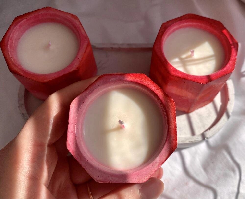 Набір ароматичних соєвих свічок від компанії Artiv - Інтернет-магазин - фото 1