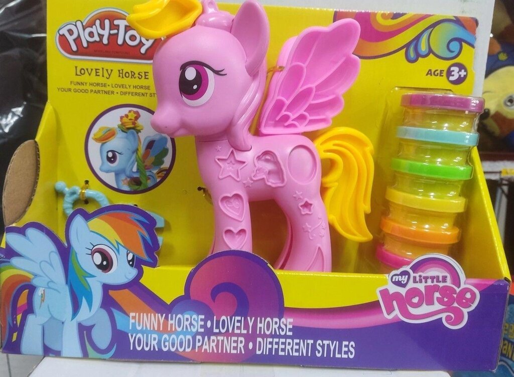 Набір для ліплення Стильний салон Поні пластилін My little Pony від компанії Artiv - Інтернет-магазин - фото 1