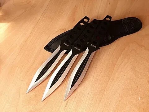 Набір метальних ножів Grand Way 3 в 1 / ножі для метання/метальні від компанії Artiv - Інтернет-магазин - фото 1