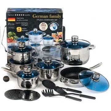 Набір посуду German Family GF-2054 від компанії Artiv - Інтернет-магазин - фото 1