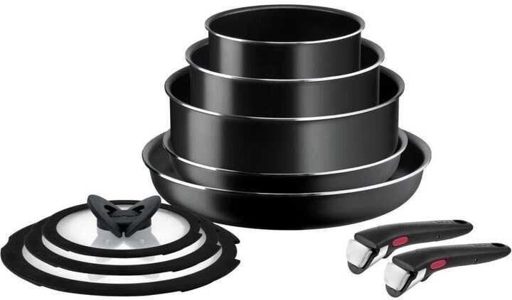 Набір посуду Tefal L1539053 Ingenio Easy Cook &amp, Clean 10 пр від компанії Artiv - Інтернет-магазин - фото 1