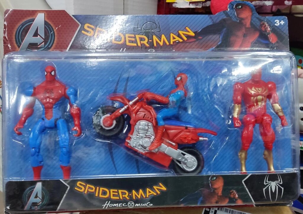 Набір супергероїв Спайдермен Spider Man человек паук від компанії Artiv - Інтернет-магазин - фото 1