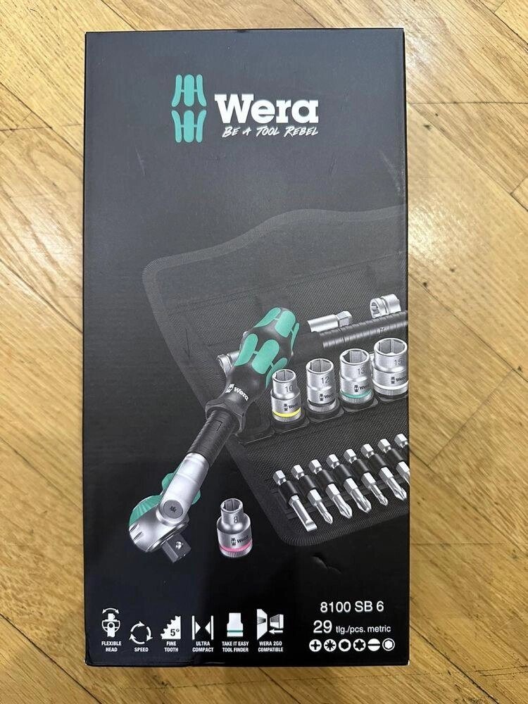 Набори головок Wera 8100SB 6 від компанії Artiv - Інтернет-магазин - фото 1