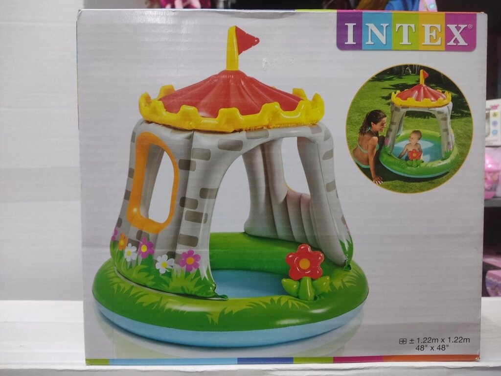 Надувний дитячий басейн Замок Intex 57122 від компанії Artiv - Інтернет-магазин - фото 1