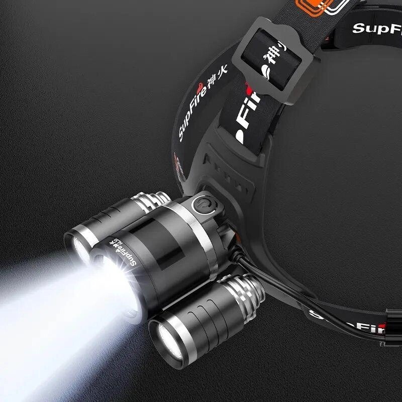 Налобний ліхтар акумуляторний SP HI33 SuperLed ліхтарік ліхтар від компанії Artiv - Інтернет-магазин - фото 1