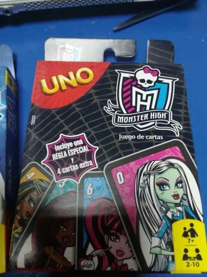 Настільна гра Mattel Games UNO Monster High T8233 оригінал від компанії Artiv - Інтернет-магазин - фото 1