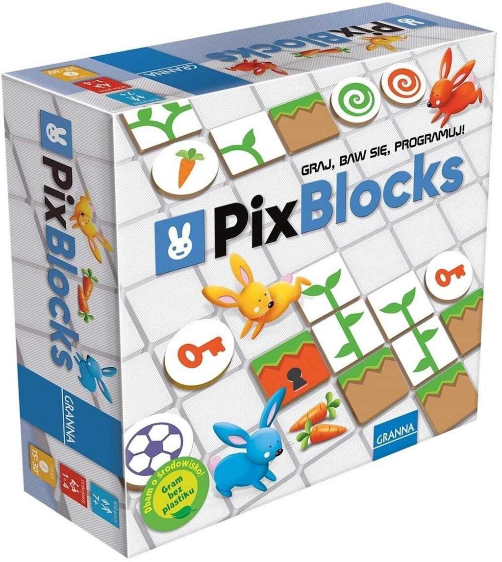 Навчальна гра PixBlocks Granna, вчить дітей програмувати від компанії Artiv - Інтернет-магазин - фото 1