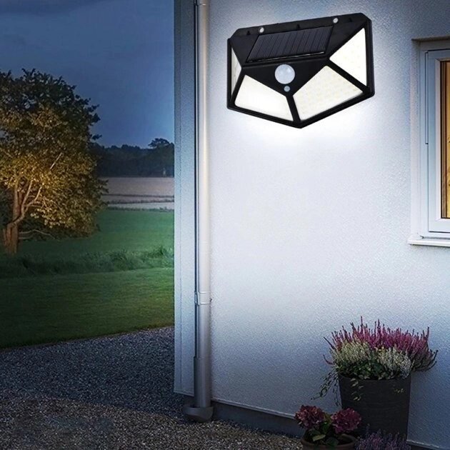 Навісний світлодіодний ліхтар вуличний світильник з датчиком руху від компанії Artiv - Інтернет-магазин - фото 1