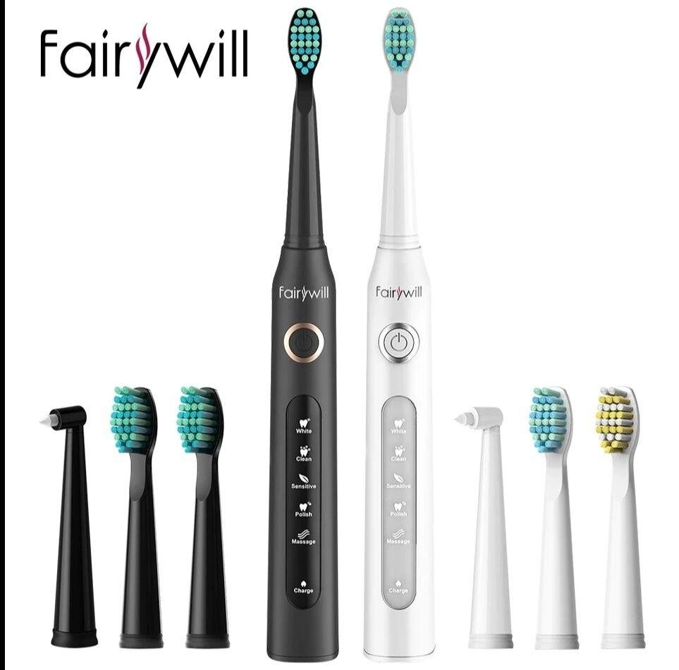 Нова електрична зубна щітка Fairywill FW-507 / зубна щітка від компанії Artiv - Інтернет-магазин - фото 1