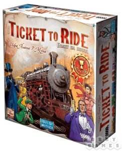 НОВА Настільна гра &quot, Ticket to Ride: Америка&quot, оригінал запечатана