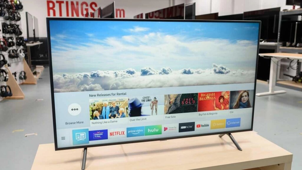 Новий телевізор Samsung UE43CU7100 4к Smart tv Tizen os + фільми від компанії Artiv - Інтернет-магазин - фото 1