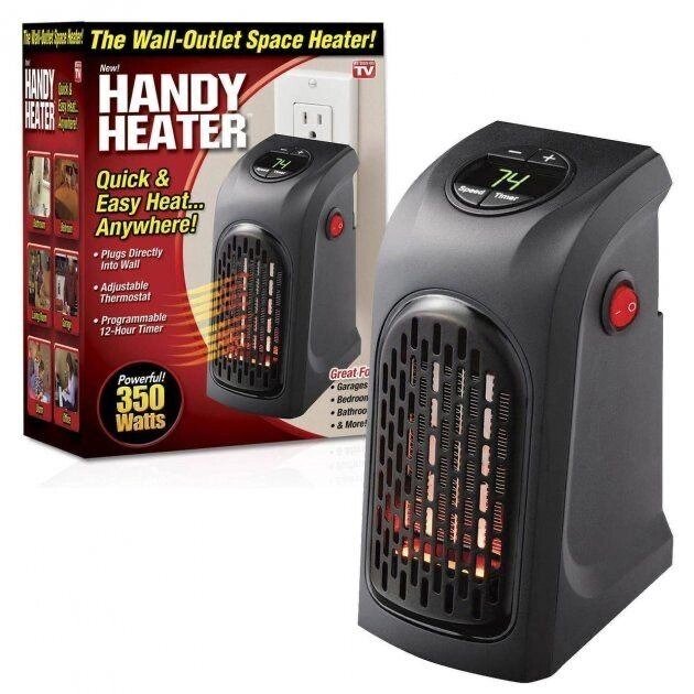 Обігрівач Handy Heater 400W для кімнати чорний від компанії Artiv - Інтернет-магазин - фото 1