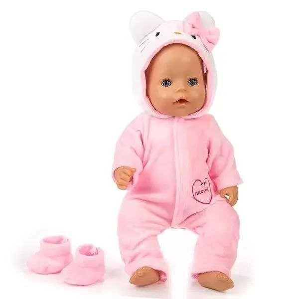 Одяг для ляльки Бебі Борн 40-43 см Baby Born Кітті рожевий від компанії Artiv - Інтернет-магазин - фото 1