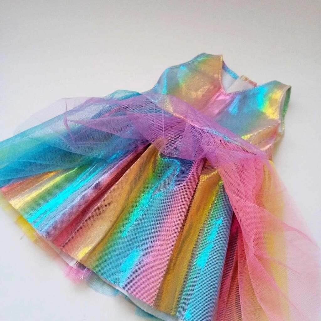 Одяг Плаття для ляльки Бебі Борн/Baby Born 40- 43 см різнобарвне від компанії Artiv - Інтернет-магазин - фото 1