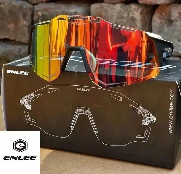 Окуляри для велосипедистів, Велосипедні окуляри Enlee E300 преміум'якість від компанії Artiv - Інтернет-магазин - фото 1