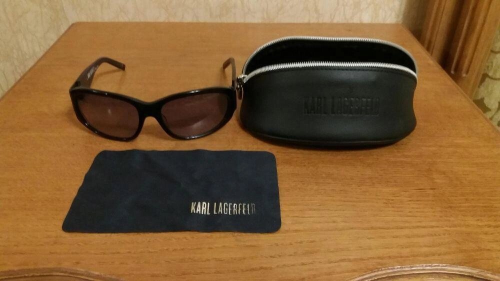 Окуляри сонцезахисні Karl Lagerfeld KL 609S black gunmetal 004 від компанії Artiv - Інтернет-магазин - фото 1