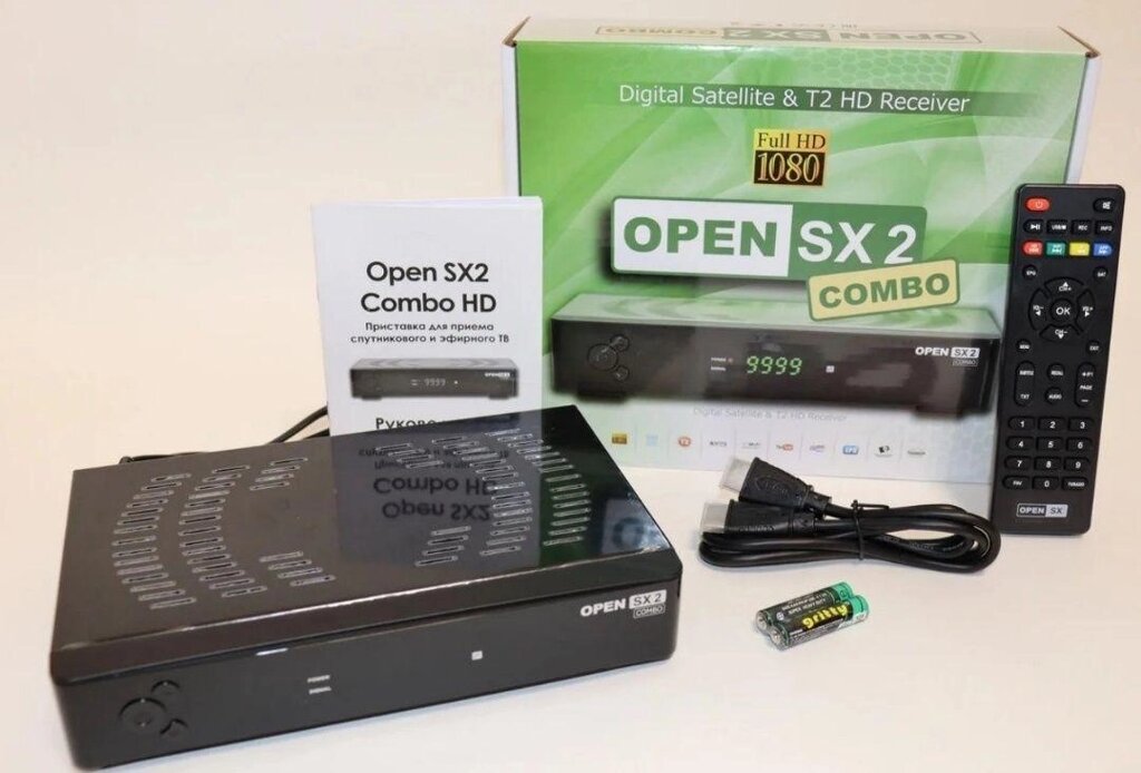 Open (Openbox) SX2 Combo DVB-S2/T2/C (42646) від компанії Artiv - Інтернет-магазин - фото 1