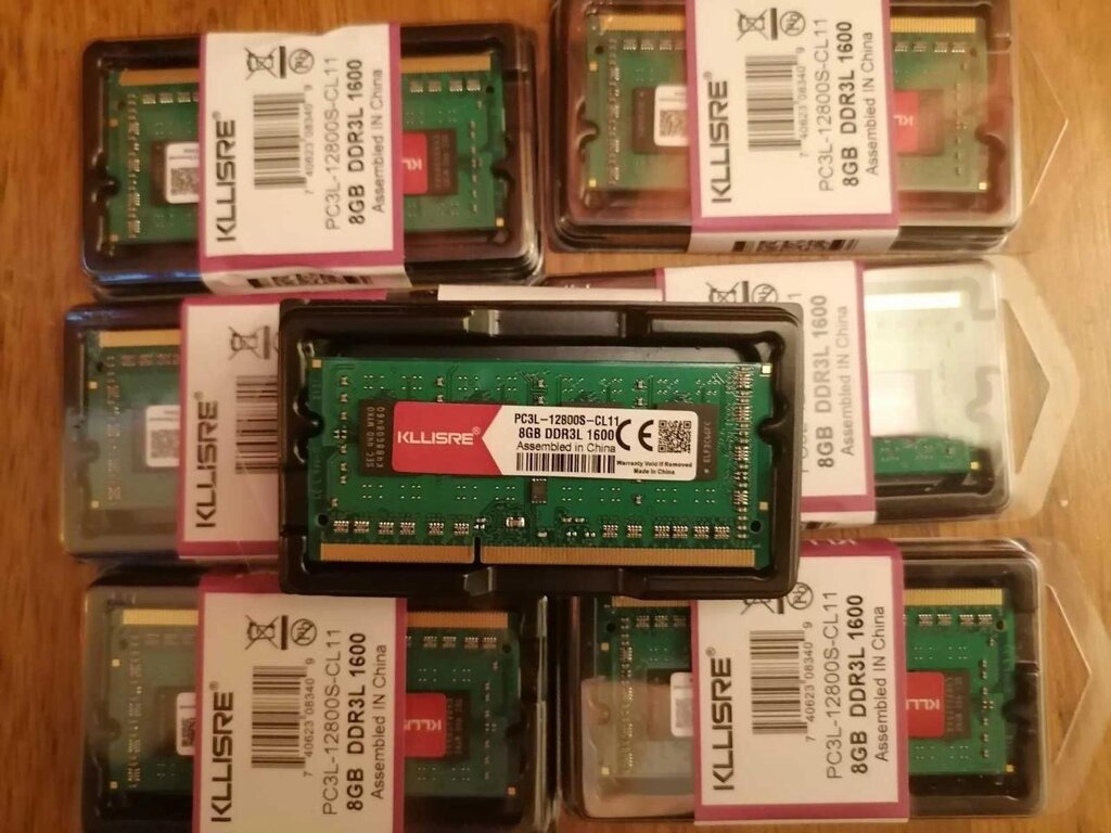 Оперативна пам'ять 8GB DDR3 1333/1600, DDR3L 1600 НОВА ГАРАНТІЯ від компанії Artiv - Інтернет-магазин - фото 1