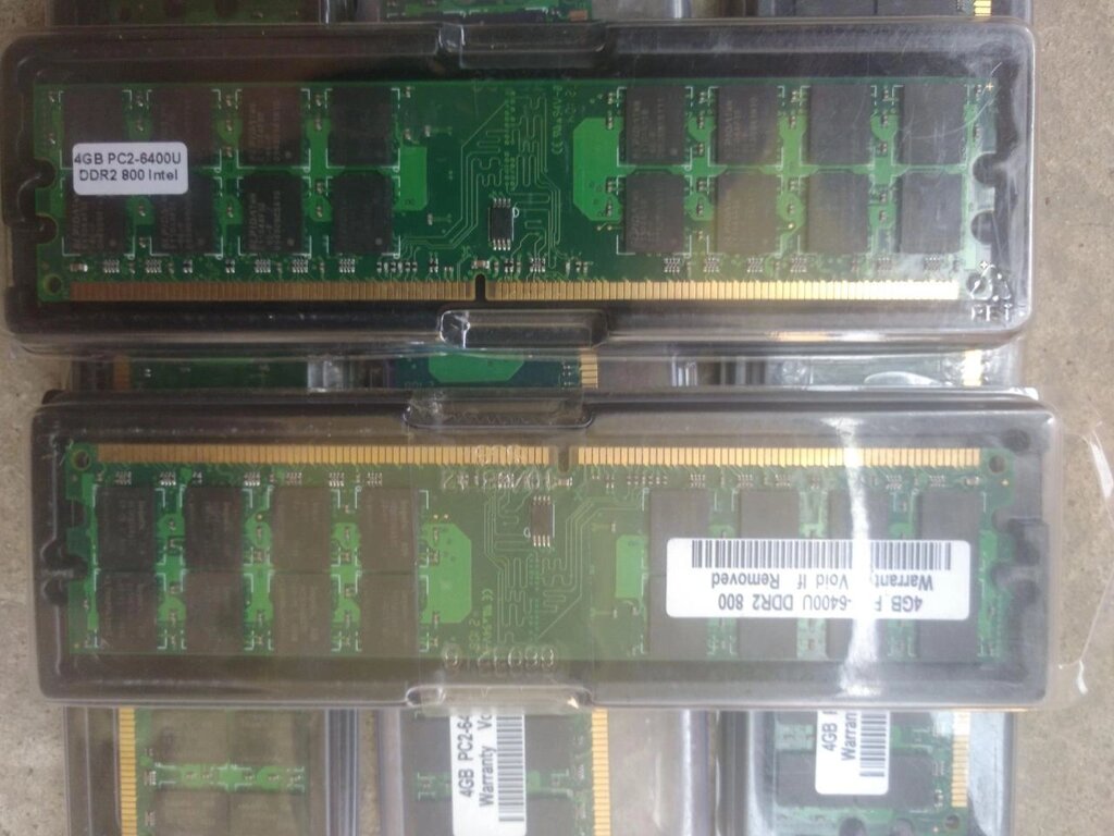 Оперативна пам'ять DDR2 4Gb Однією планкою 800Mhz CL6 Нова від компанії Artiv - Інтернет-магазин - фото 1