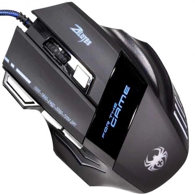 Оптична миша ZELOTES T 80 5500 dpi дротова від компанії Artiv - Інтернет-магазин - фото 1