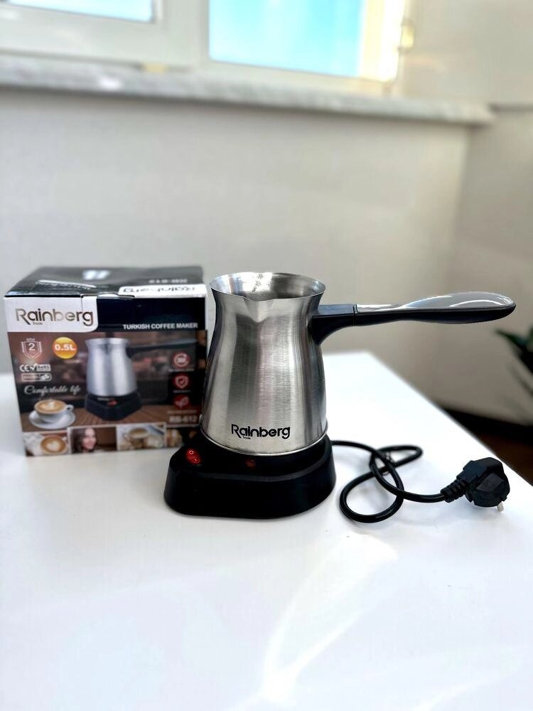 ОРИГІНАЛ! Електрична турка Rainberg 500 ml кофеварка кавоварка від компанії Artiv - Інтернет-магазин - фото 1