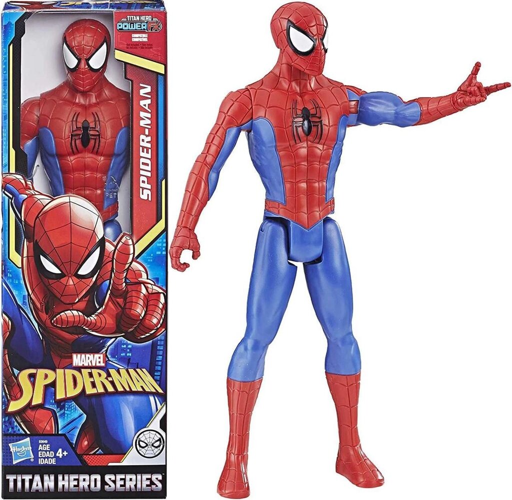 Оригінал Hasbro Людина павук екшн-фігурка Спайдермен 30см від компанії Artiv - Інтернет-магазин - фото 1