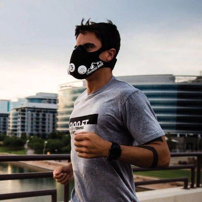 Оригінал! Маска для тренування дихання бігу TRAINING Mask Кросфіт від компанії Artiv - Інтернет-магазин - фото 1