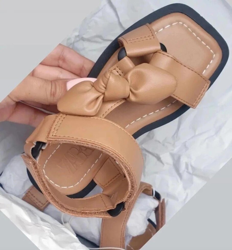 Оригінал! Zara 30 37 босоніжки Зара коричневі сандалі босоніжки від компанії Artiv - Інтернет-магазин - фото 1