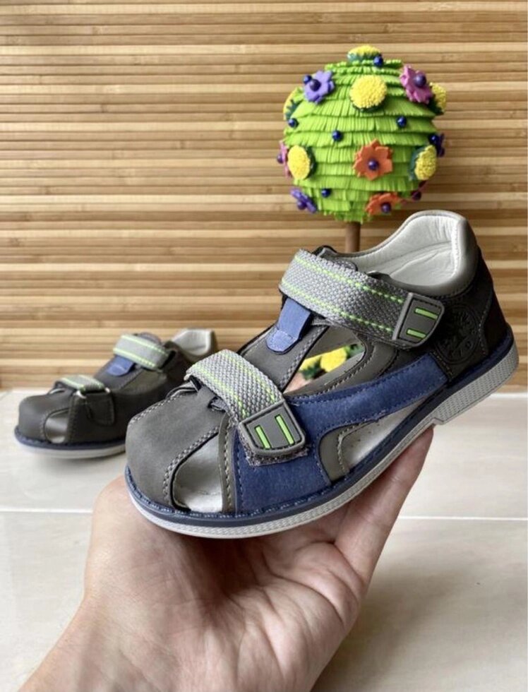 Ортопедичні сандалі для хлопчика. від компанії Artiv - Інтернет-магазин - фото 1