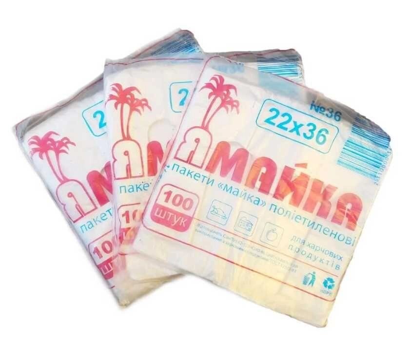 Пакети для кухні майка поліетиленові Ямайка 22х36 см 100 шт. від компанії Artiv - Інтернет-магазин - фото 1