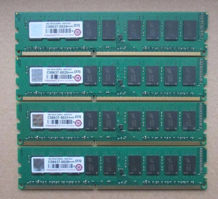 Пам'ять DDR3 16Gb PC12800 1600Mhz Transcend (8 4 2) AM3 FM2 від компанії Artiv - Інтернет-магазин - фото 1