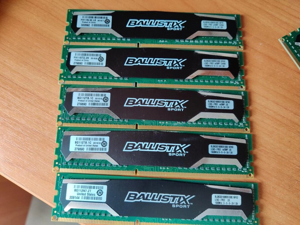 Пам'ять для ПК Crucial Ballistix DDR3-1600 16GB (2x8Gb) CL9! від компанії Artiv - Інтернет-магазин - фото 1